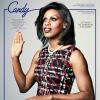 Le mannequin transsexuel Connie Fleming dans la peau de Michelle Obama en couverture de Candy Magazine