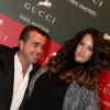 Jade Foret et Arnaud Lagardère aux Gucci Masters, le 2 décembre 2012