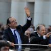 François Hollande lors du premier jour de son voyage en Algérie, mercredi 19 décembre 2012 au côté du président Abdelaziz Bouteflika