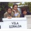 La carte de voeux d'Elena d'Espagne, avec ses enfants Victoria et Felipe à la Villa Giralda à Estoril, au Portugal, pour les fêtes de fin d'année 2012 et la nouvelle année 2013.