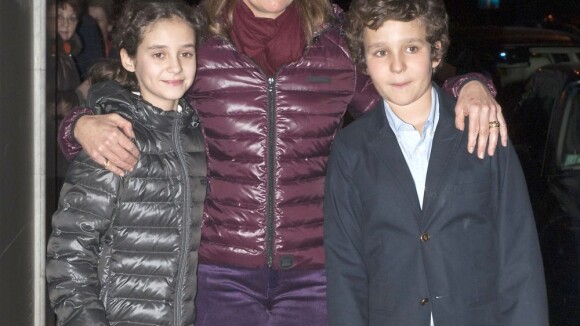 Elena d'Espagne : Ses enfants Felipe et Victoria, élégants, fêtent ses 49 ans