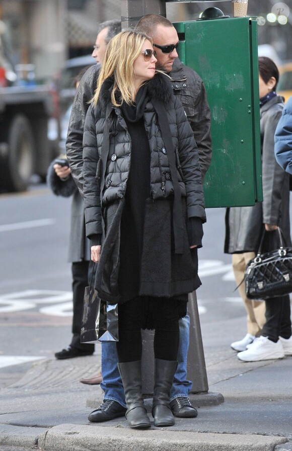 Heidi Klum et son chéri Martin Kristen à New York, le 3 décembre 2012.