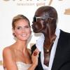 Heidi Klum et Seal lors des Emmy Awards 2011 à Los Angeles. Le 18 septembre 2012.