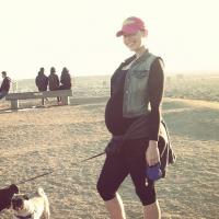 Amber Rose, enceinte : Promenade au grand air avant l'accouchement