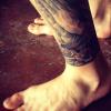 Justin Bieber a publié une photo de son nouveau tatouage, le 30 décembre 2012.