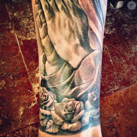 Justin Bieber a révélé son nouveau tatouage, le 30 décembre 2012.