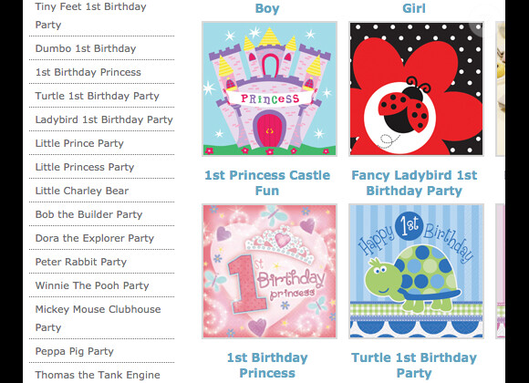 Le site Party Pieces, entreprise des parents de Kate Middleton, propose de nombreux articles de fêtes pour enfants, dont des kits "petit prince" et "petite princesse" qui sont apparus après l'annonce de la grossesse de la duchesse Catherine.