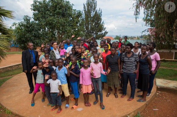 Sonia Rolland était en voyage humanitaire au Rwanda, son pays d'origine, fin novembre - début décembre 2012 pour le compte de son association Maïsha Africa.