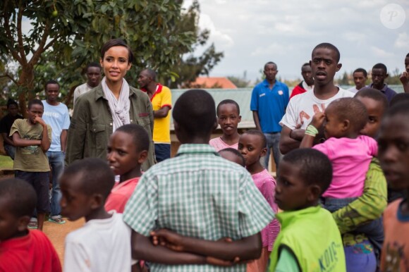 Sonia Rolland était en voyage humanitaire au Rwanda, son pays d'origine, fin novembre - début décembre 2012 pour le compte de son association Maïsha Africa.