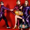 Romeo Beckham, Charlie France et Cara Delevingne dans la campagne Burberry printemps-été 2013