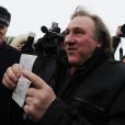 Gérard Depardieu, le 6 janvier 2013 à Saransk.