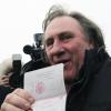 Gérard Depardieu à Saransk, le 6 janvier 2013.