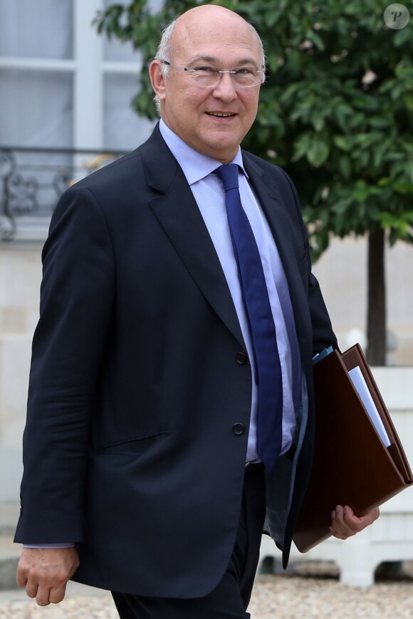Michel Sapin à l'Elysée le 3 octobre 2012.