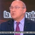 Michel Sapin dans  La Matinale  de Canal+ le lundi 7 janvier (à partir de 6min42)