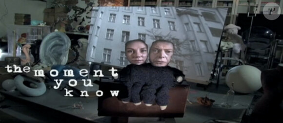 Image du clip "Where Are We Now ?" de Tony Oursler pour David Bowie, janvier 2013.