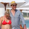 Michelle Williams et Jason Segel à la plage à Cancun avec l'actrice enceinte Busy Philipps