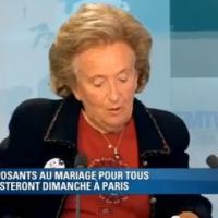 72 personnalités disent oui au mariage pour tous, Bernadette Chirac dit non