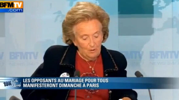 72 personnalités disent oui au mariage pour tous, Bernadette Chirac dit non