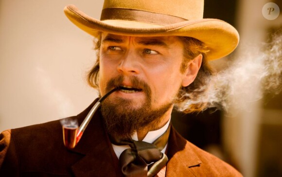 Leonardo DiCaprio dans Django Unchained, toujours aussi maudit face aux Oscars.