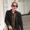 Macaulay Culkin arrivant à l'aéroport de Los Angeles, le 12 janvier 2013.