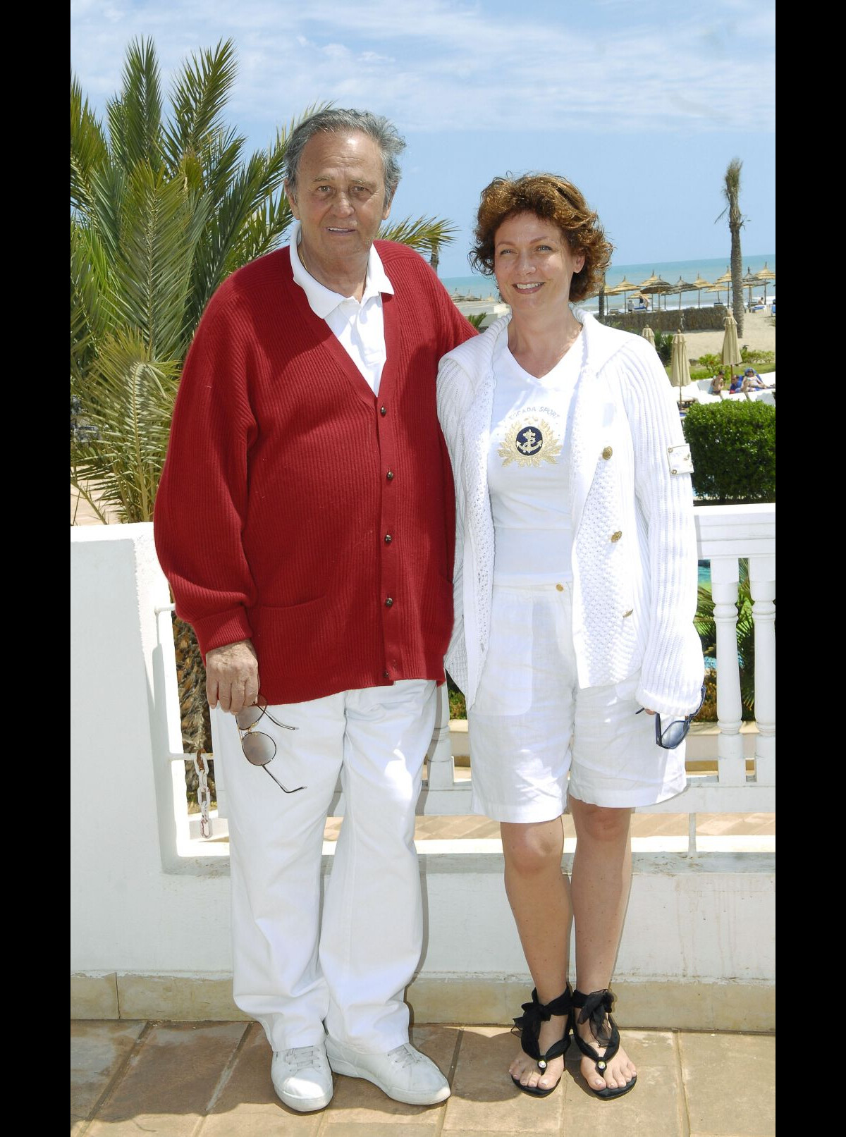 Photo : Roger Hanin et Agnès Berdugo, en 2006 - Purepeople