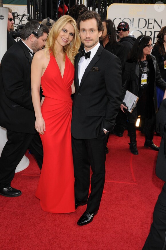 Claire Danes et Hugh Dancy à la 70e cérémonie des Golden Globes à Los Angeles le 13 janvier 2013.