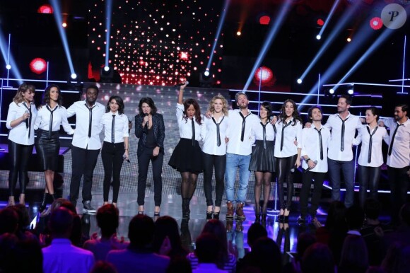 L'enregistrement du prime 'Samedi soir on chante Goldman', diffusé le 19 janvier 2013 sur TF1