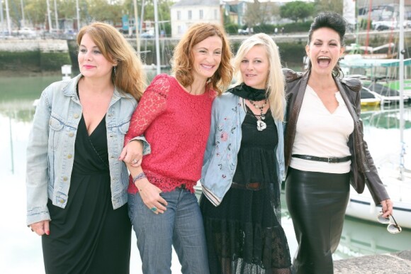 Lio, Florence Thomassin, Camille Japy et Ariane Séguillon à La Rochelle le 14 septembre 2012.