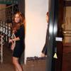 Tamara Ecclestone s'est offert un dîner au restaurant Madeo à Beverly Hills en compagnie d'un ami, le 15 janvier 2013