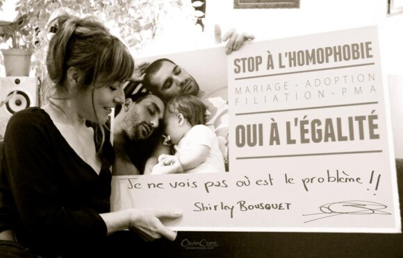 Shirley Bousquet s'engage en faveur du mariage pour tous.