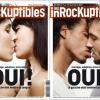 Couvertures du magazine Les Inrockuptibles, en faveur du mariage pour tous, le 7 novembre 2012.
