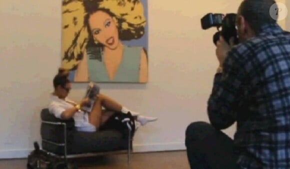 Beyoncé se dénude devant Terry Richardson pour l'issue de février 2013 du magazine GQ, version américaine.