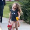Nicole Richie et ses enfants Harlow et Sparrow quittent leur hotel a Beverly Hills, le 19 janvier 2013.
