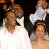 Allen Iverson et Twanna Turner lors de leur mariage, le 7 août 2001