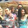 Vidéo karaoké du tube de Carlos, Big Bisou, dans laquelle apparaît Marie Drucker.