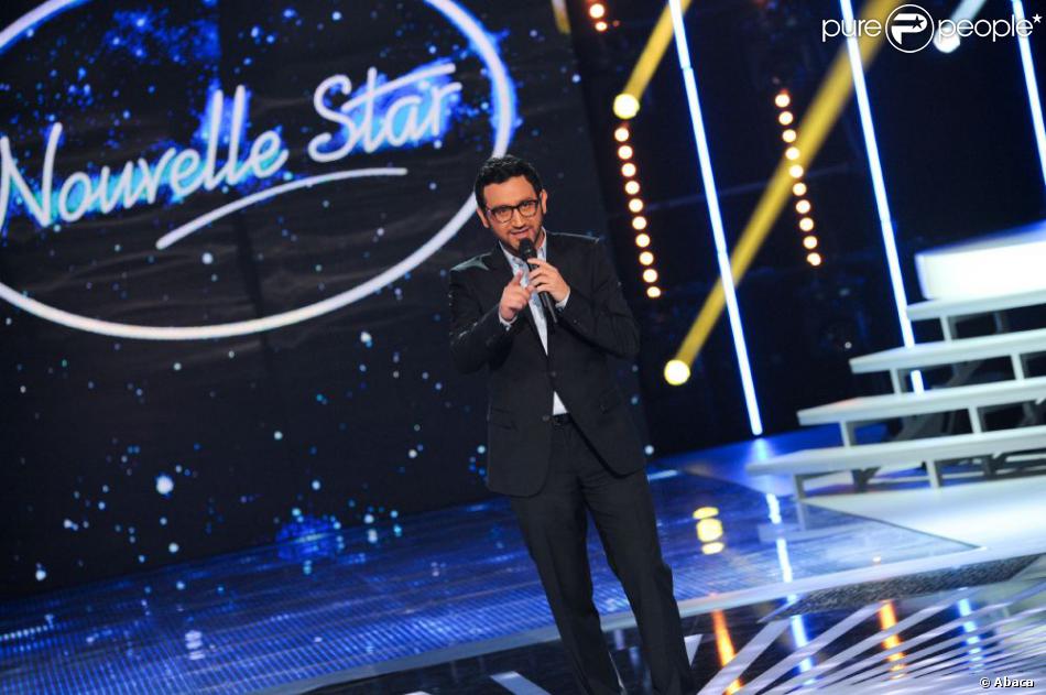 Cyril Hanouna pendant le deuxième prime de Nouvelle Star à L&#039;arche de Saint Germain, Issy-Les-Moulineaux, le 22 janvier 2013