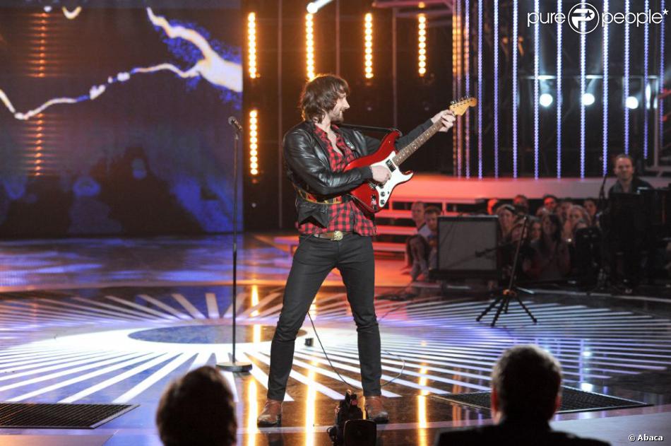 Philippe pendant le deuxième prime de Nouvelle Star à L&#039;arche de Saint Germain, Issy-Les-Moulineaux, le 22 janvier 2013