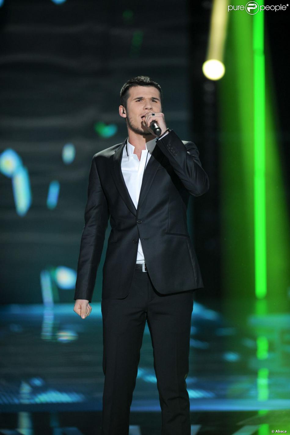 Paul pendant le deuxième prime de Nouvelle Star à L&#039;arche de Saint Germain, Issy-Les-Moulineaux, le 22 janvier 2013