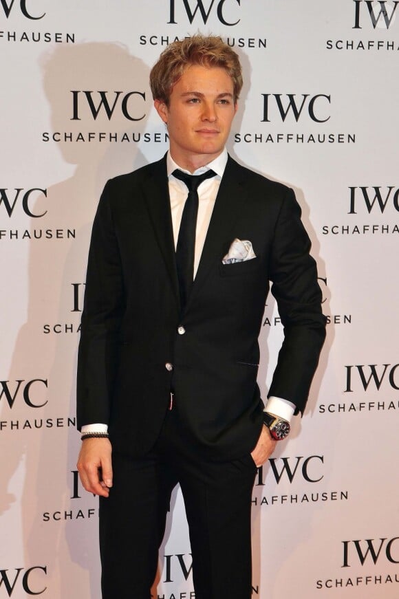 Nico Rosberg lors de la soirée IWC Schaffhausen Race Night à l'occasion du salon international de la Haute Horlogerie (SIHH) 2013 à Genève en Suisse le 22 Janvier 2013