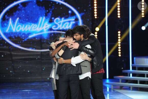 Timothée est éliminé pendant le deuxième prime de Nouvelle Star à L'arche de Saint Germain, Issy-Les-Moulineaux, le 22 janvier 2013