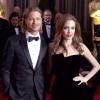 Angelina Jolie et Brad Pitt à la 84e Cérémonie des Oscars, à Los Angeles, le 26 février 2012.