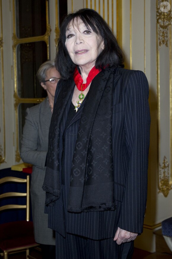 Juliette Gréco en décembre 2012 à Paris