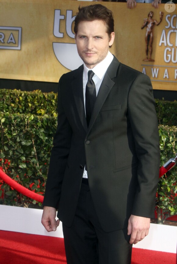 Peter Facinelli, acteur de Twilight, lors de la cérémonie des SAG Awards, le 27 janvier 2013 à Los Angeles