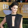 La belle Jaimie Alexander, compagne de Peter Facinelli, lors des SAG Awards à Los Angeles, le 27 janvier 2013