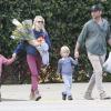 Exclu - Naomi Watts et Liev Schreiber emmènent leurs fils Alexander et Samuel faire du shopping à Beverly Hills, le 27 janvier 2013.