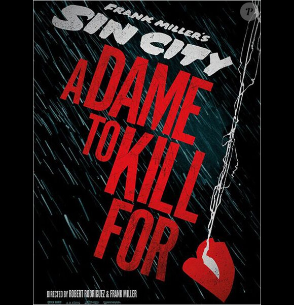 Une première affiche pour Sin City : A Dame To Kill For.