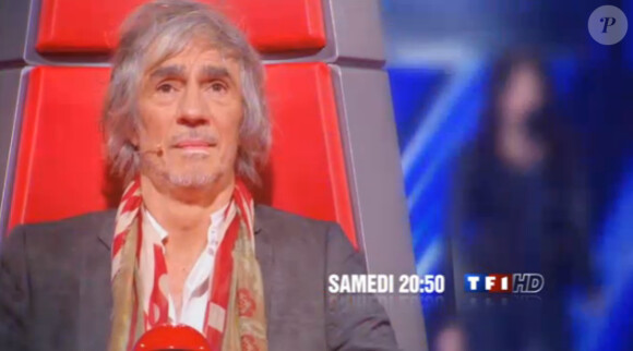 Louis Bertignac dans la nouvelle bande-annonce de The Voice 2, samedi 2 février 2013 sur TF1