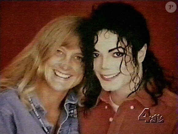 Debbie Rowe et Michael Jackson sur NBC.