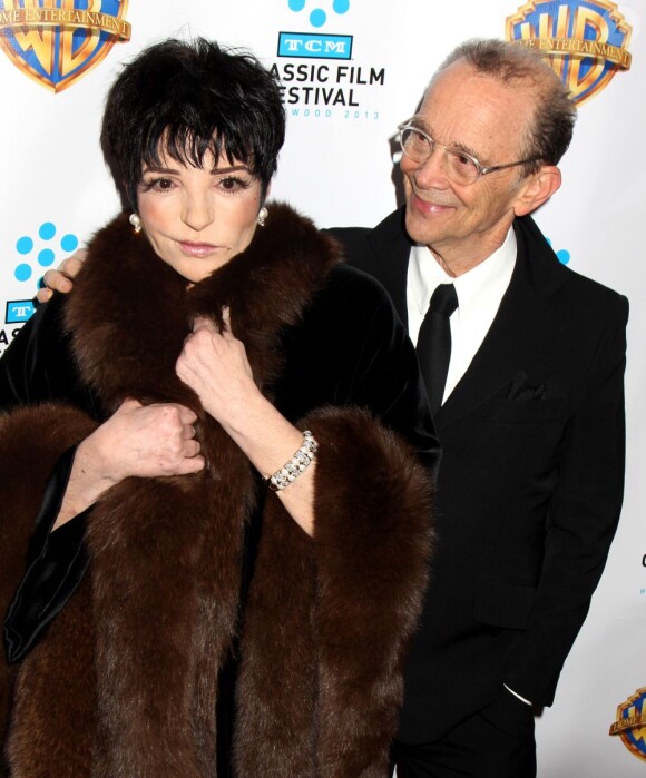 Liza Minnelli et Joel Grey assistent à la projection de "Cabaret" pour le quarantième anniversaire du film de Bob Fosse, à New York, le 31 janvier 2013.