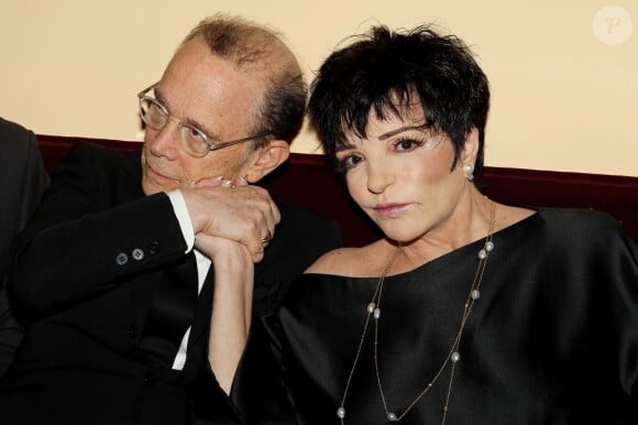 Joel Grey et Liza Minnelli assistent à la projection de "Cabaret" pour le quarantième anniversaire du film de Bob Fosse, à New York, le 31 janvier 2013.